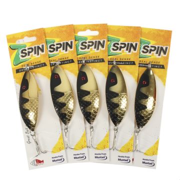 Блесна колеб. SKYFISH "Z-SPIN", Крокодил, 70 мм, 18 гр, цвет: 5#